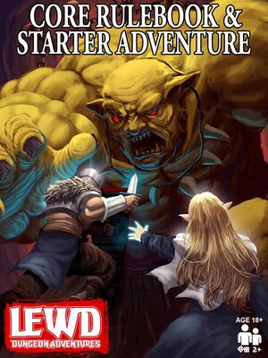 cover image of Lewd Dungeon Adventures Core Rulebook & Starter Adventure